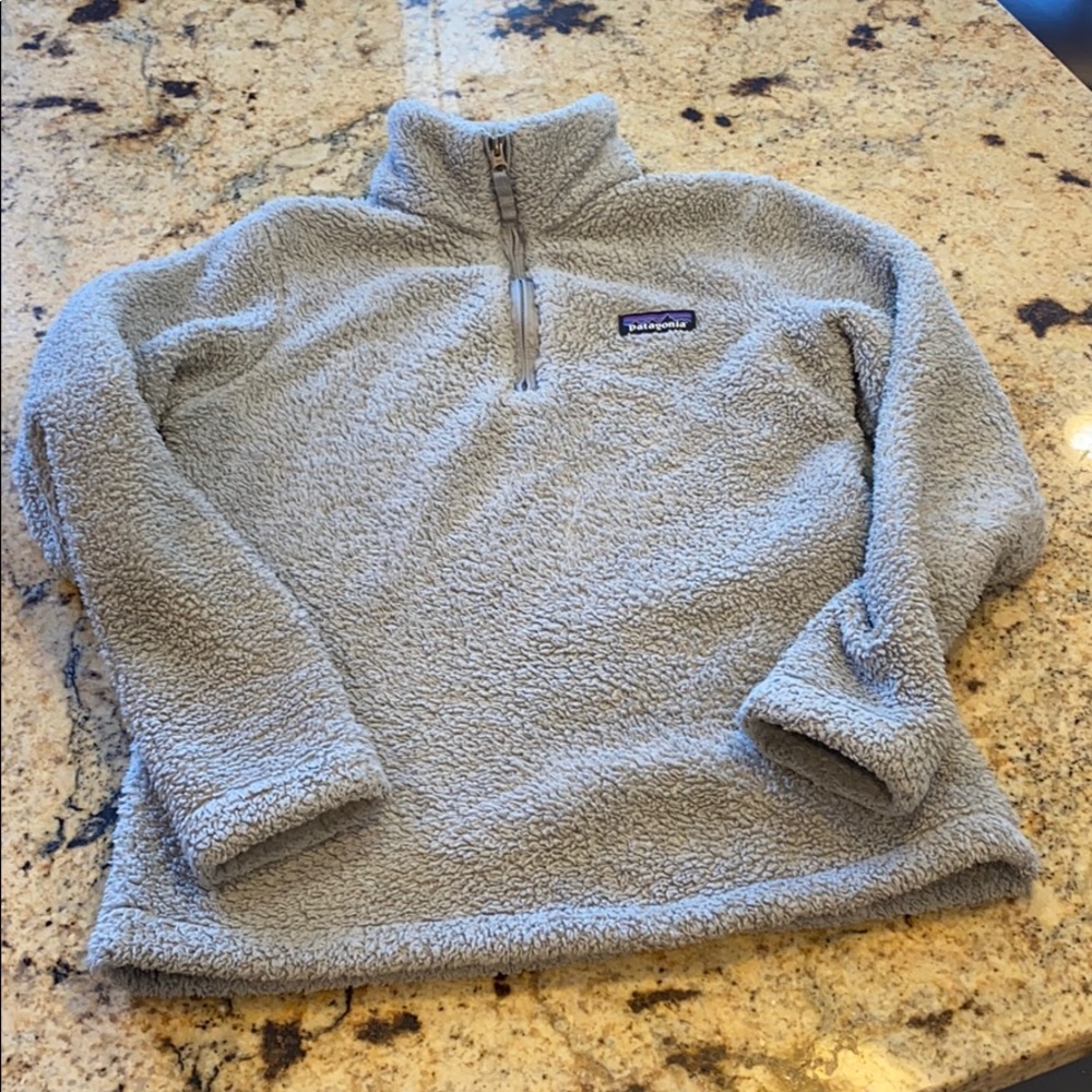Patagonia 1/4 Zip Fuzzy Pullover